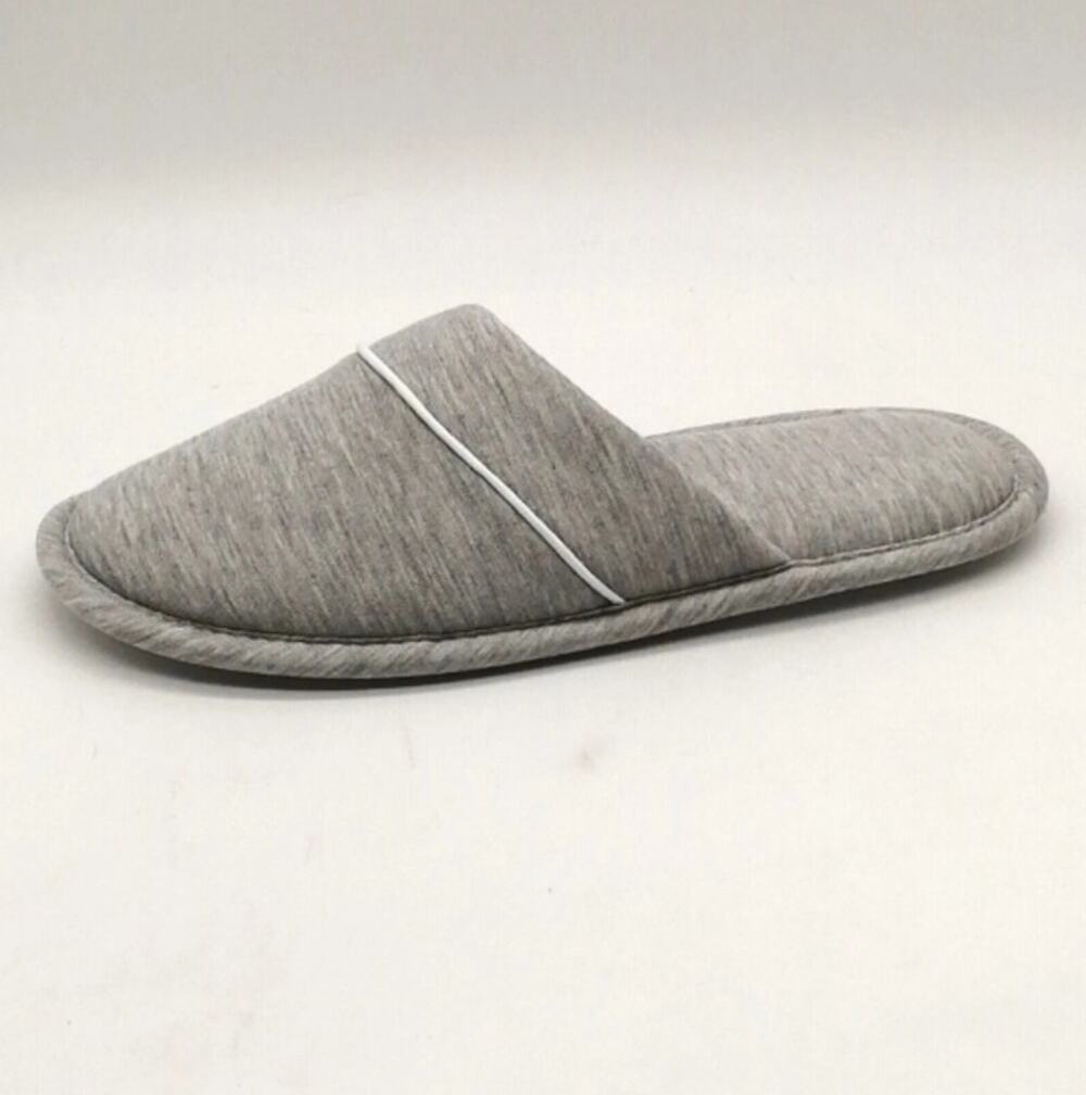 New NORDSTROM Women's Gray Heather Slide Slippers Size XL
